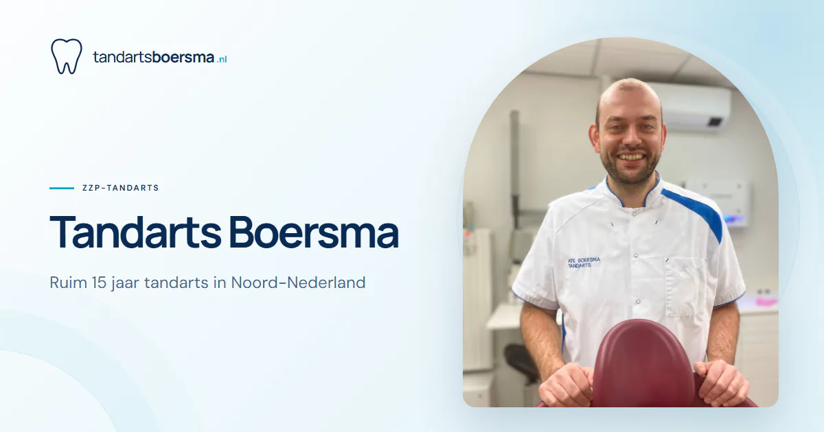 Preview van de website Tandarts Boersma
